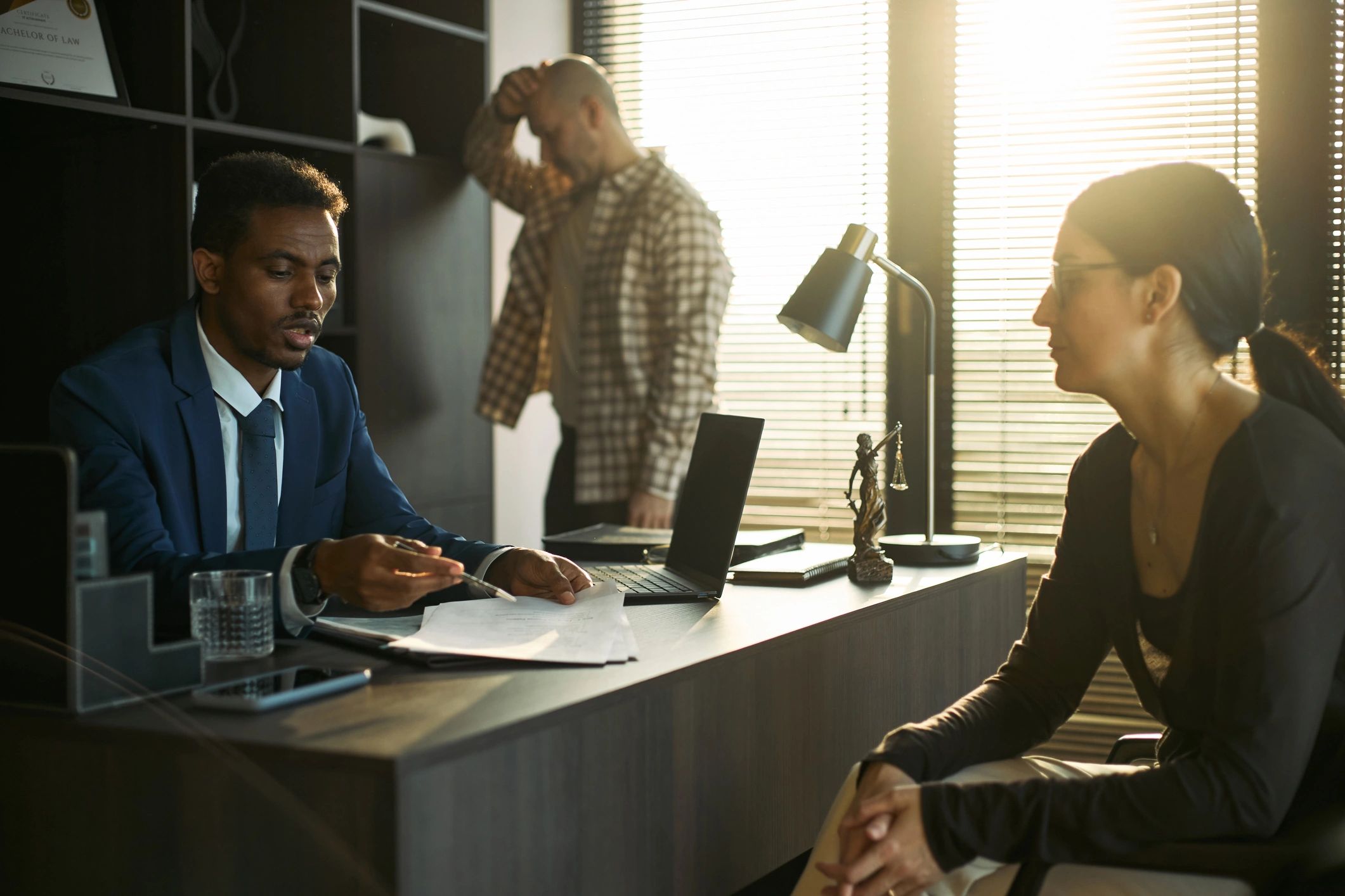 Professional consultation during a difficult family decision